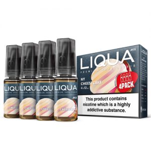 Liqua Mix NY Cheesecake - Volume: 4-pack-10ml-2, Nicotine: 6mg